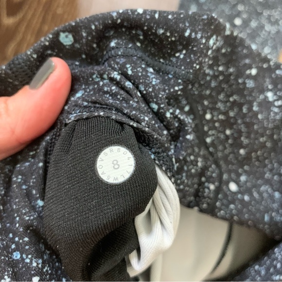 Lululemon womens Wunder Under HR 7/8 Tight luminesce splatter 8 - Picture 8 of 9